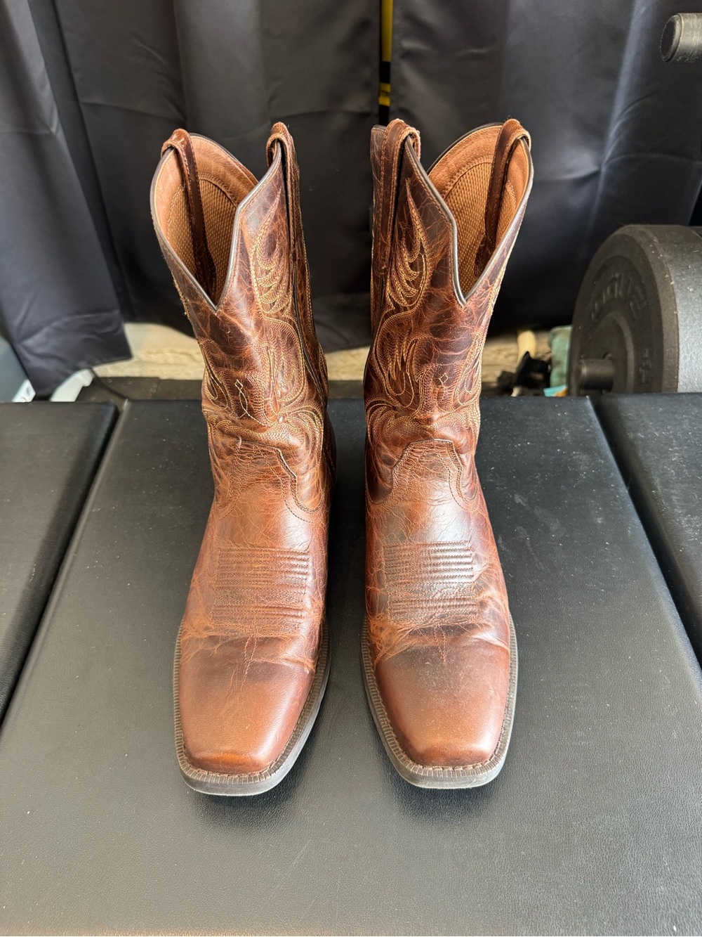 Ariat Men’s Leather Cowboy Boots